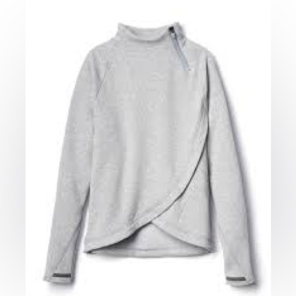 Athleta - Cozy Karma Asymmetrical Pullover Long Sleeve Sweater Size Medium - Picture 1 of 14